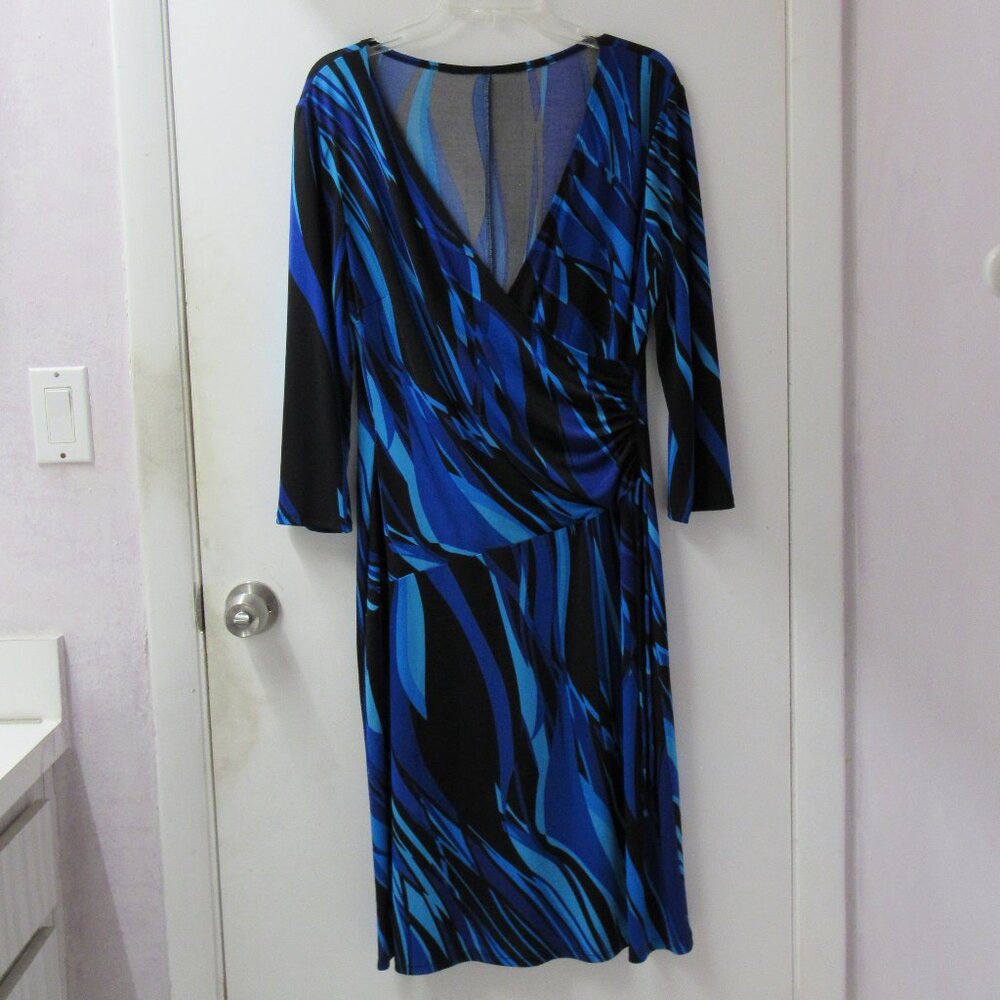 Blue Wrap Dress